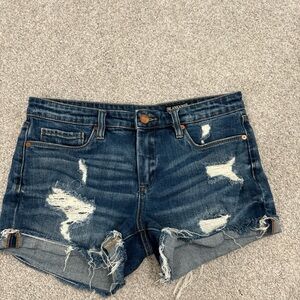 Blank NYC Tomboy Distressed Jean Shorts